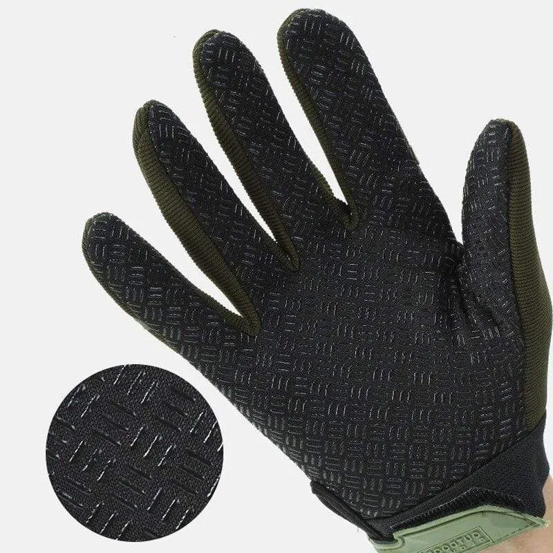 Army Combat Tactical Gloves Men Full Finger Camouflage Paintball Military Gloves SWAT Soldier Shoot Bicycle Mittens handschoenen