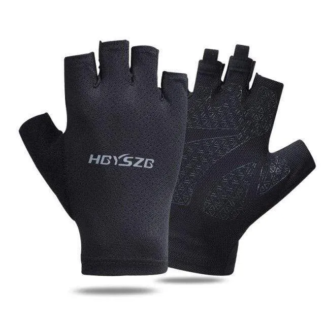 Bike Riding Cycling Gloves Men's Fingerless Gloves For Bicycle Accessories Anti-Slip Women Gloves Motorcycle Driving Gloves