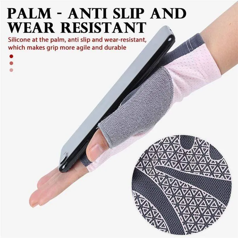 Bike Riding Cycling Gloves Men's Fingerless Gloves For Bicycle Accessories Anti-Slip Women Gloves Motorcycle Driving Gloves