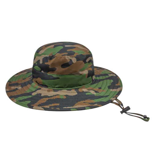 Cap America Custom Embroidered Hat with Logo - Premium Performance Boonie i8507