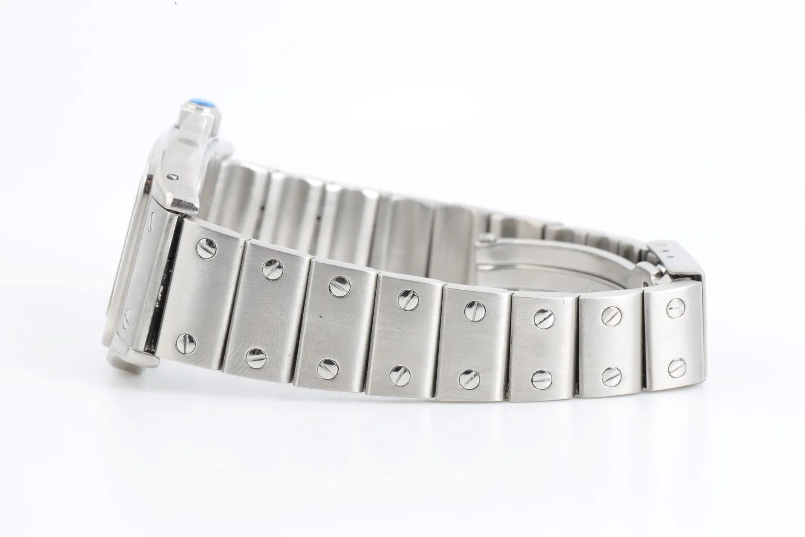 Cartier Santos Galbee 1565 Stainless Steel 24mm Ladies Watch