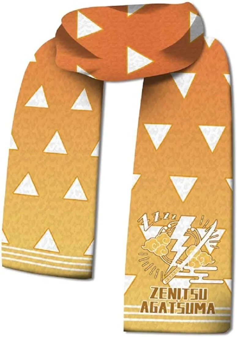 Cosplay Life Anime Demon Slayer Scarfs Rengoku Zenitsu Shinobu Giyu Tanjiro style