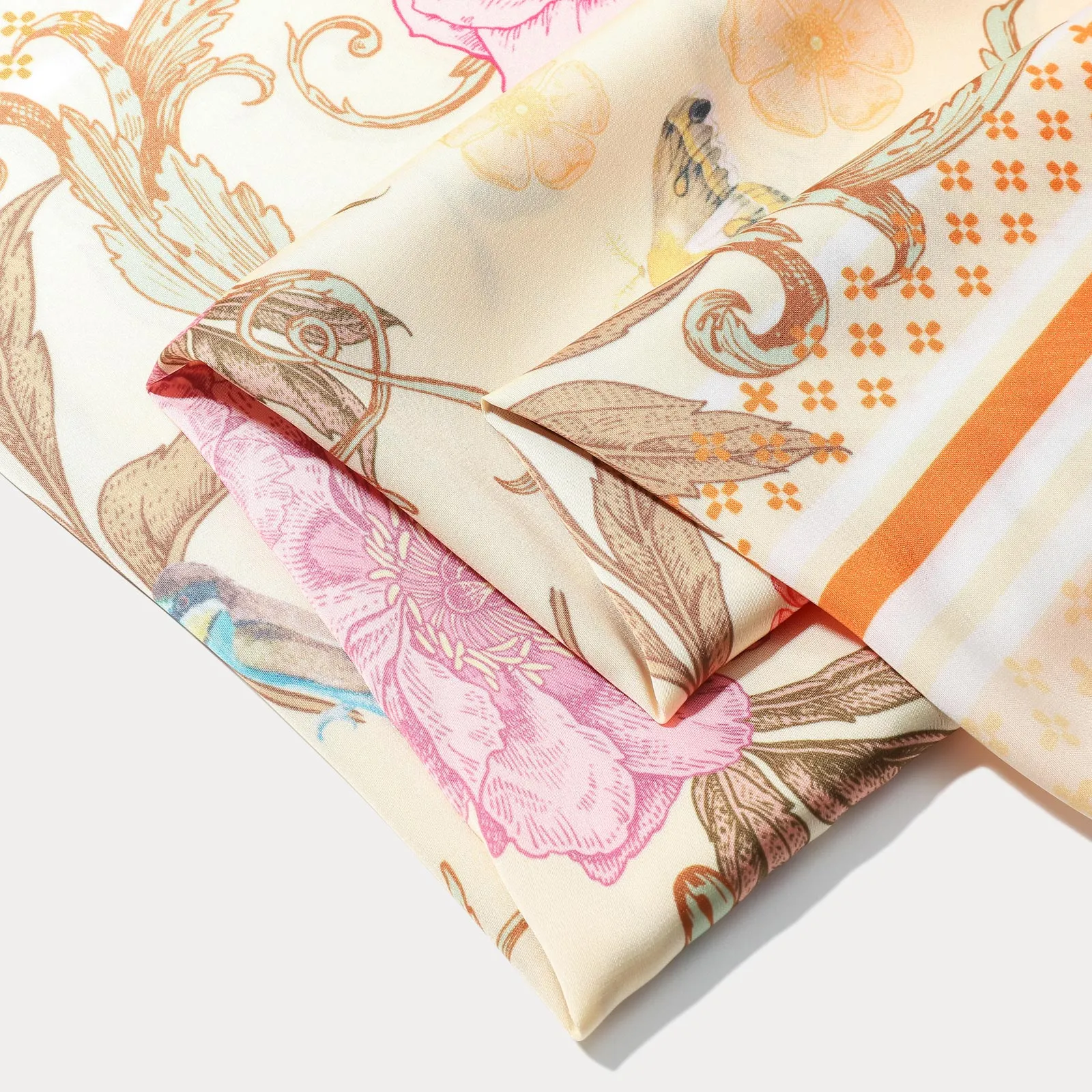Floral Square Scarf