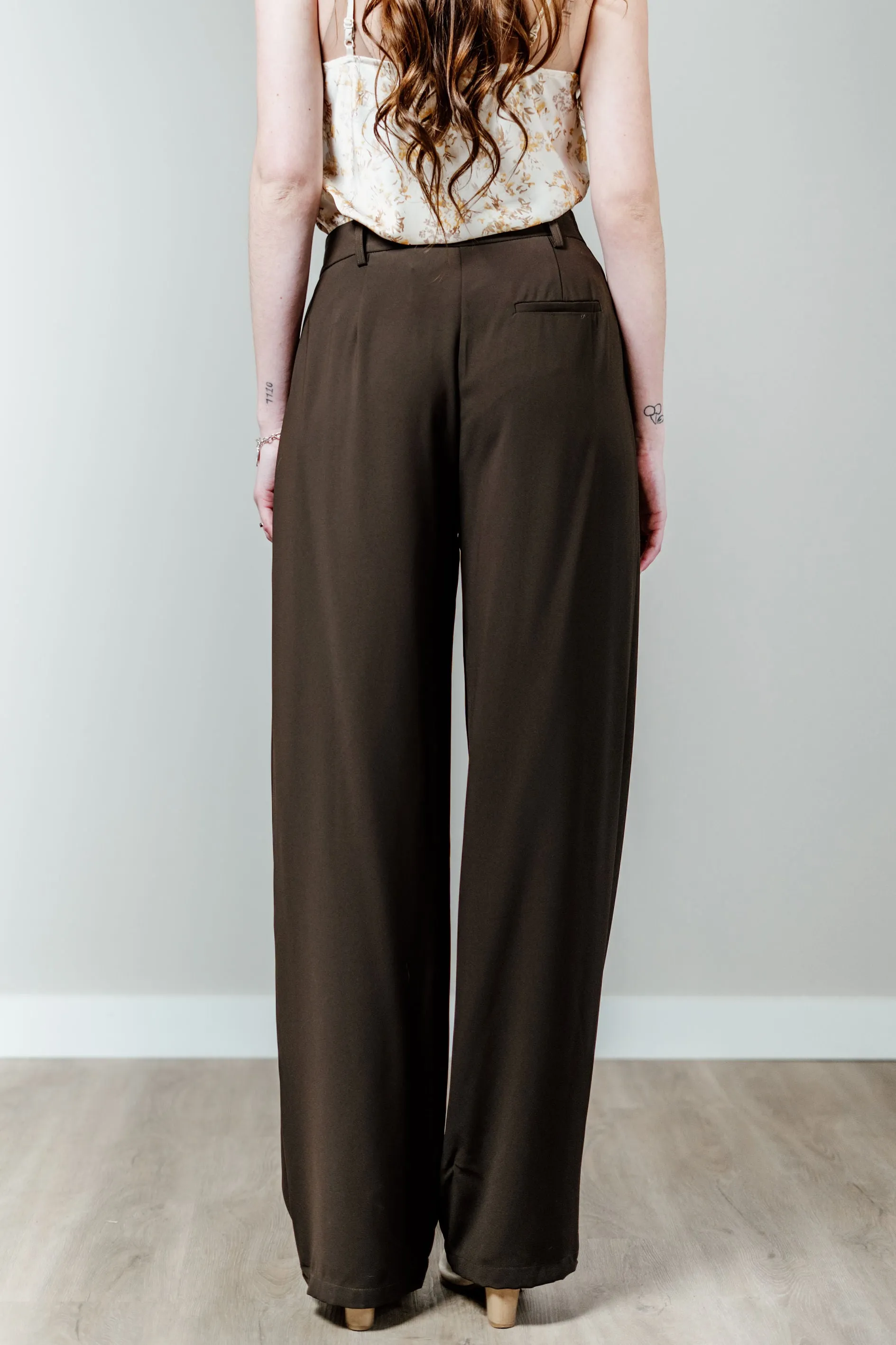 Hazelnut Espresso Trouser