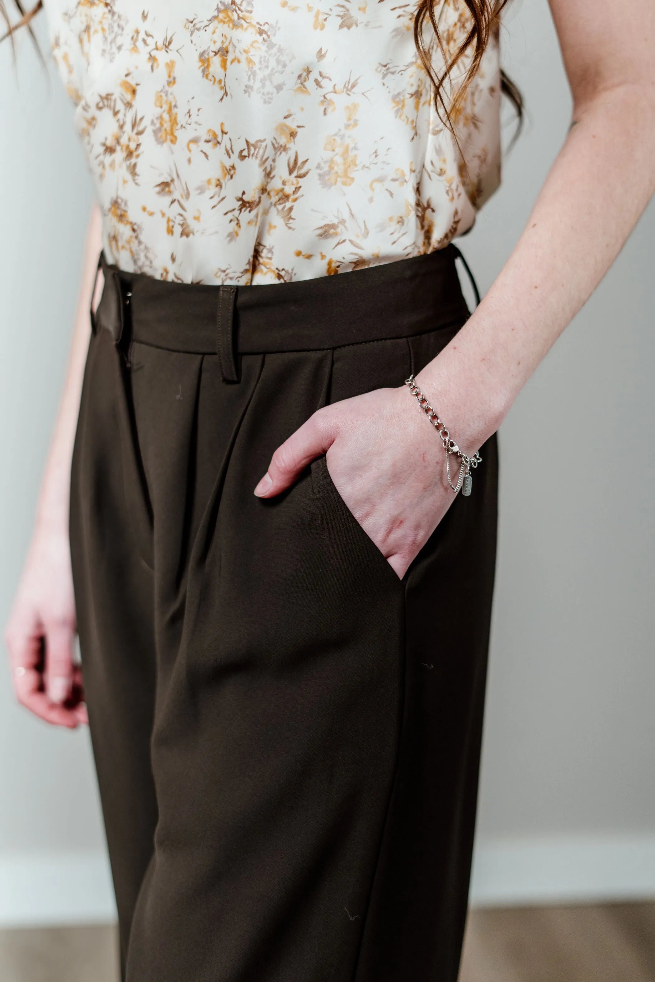 Hazelnut Espresso Trouser