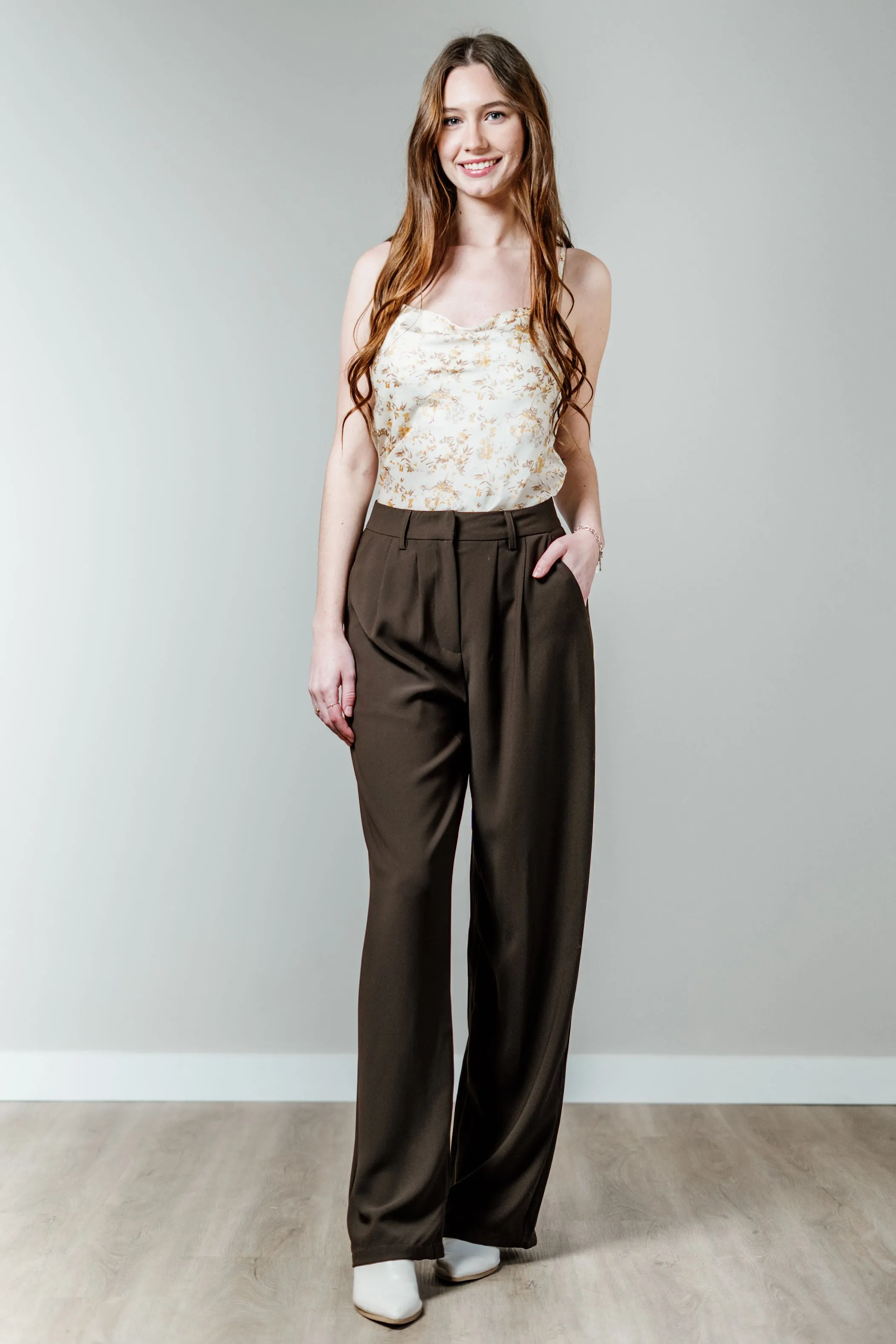 Hazelnut Espresso Trouser