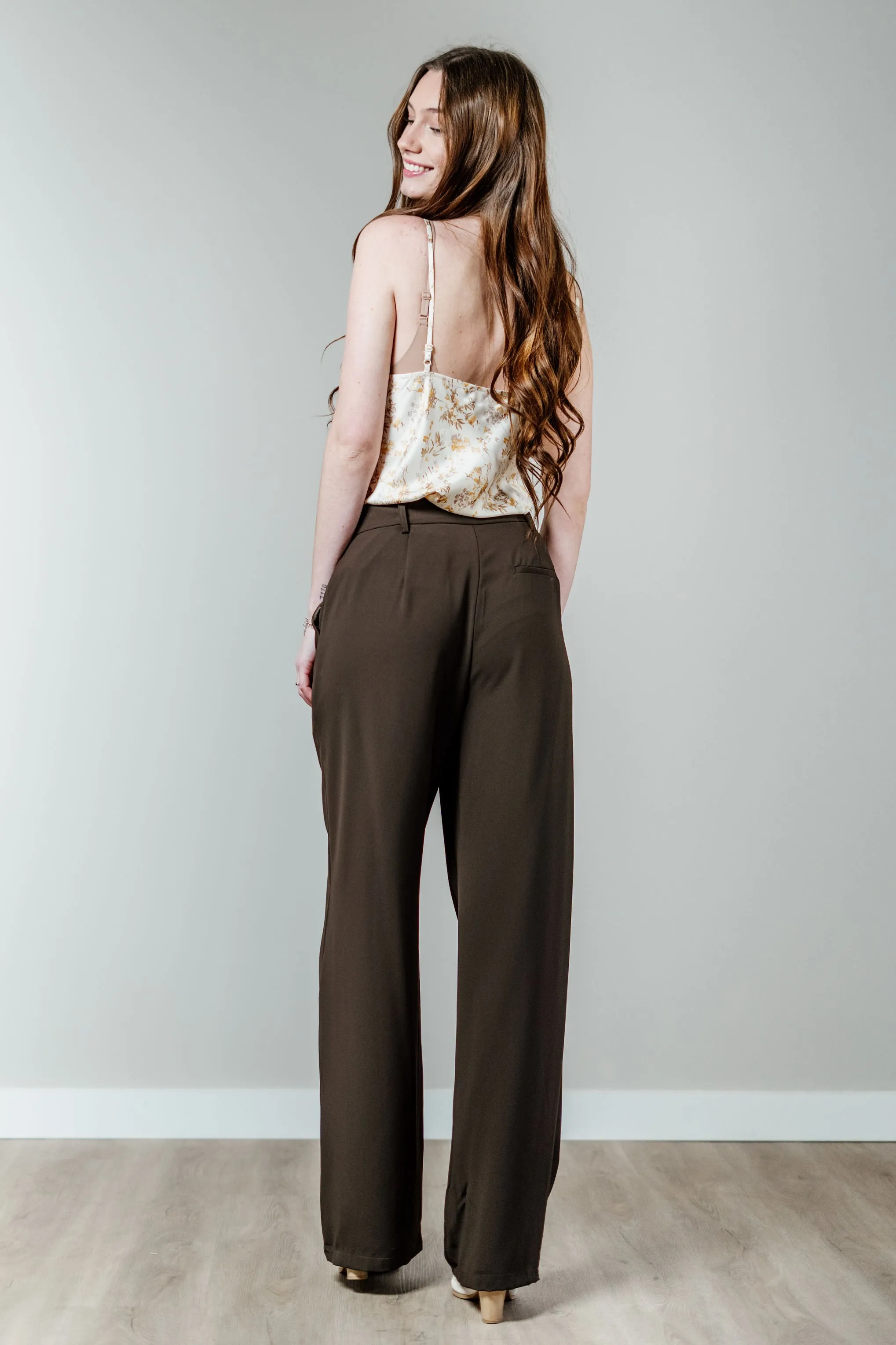 Hazelnut Espresso Trouser
