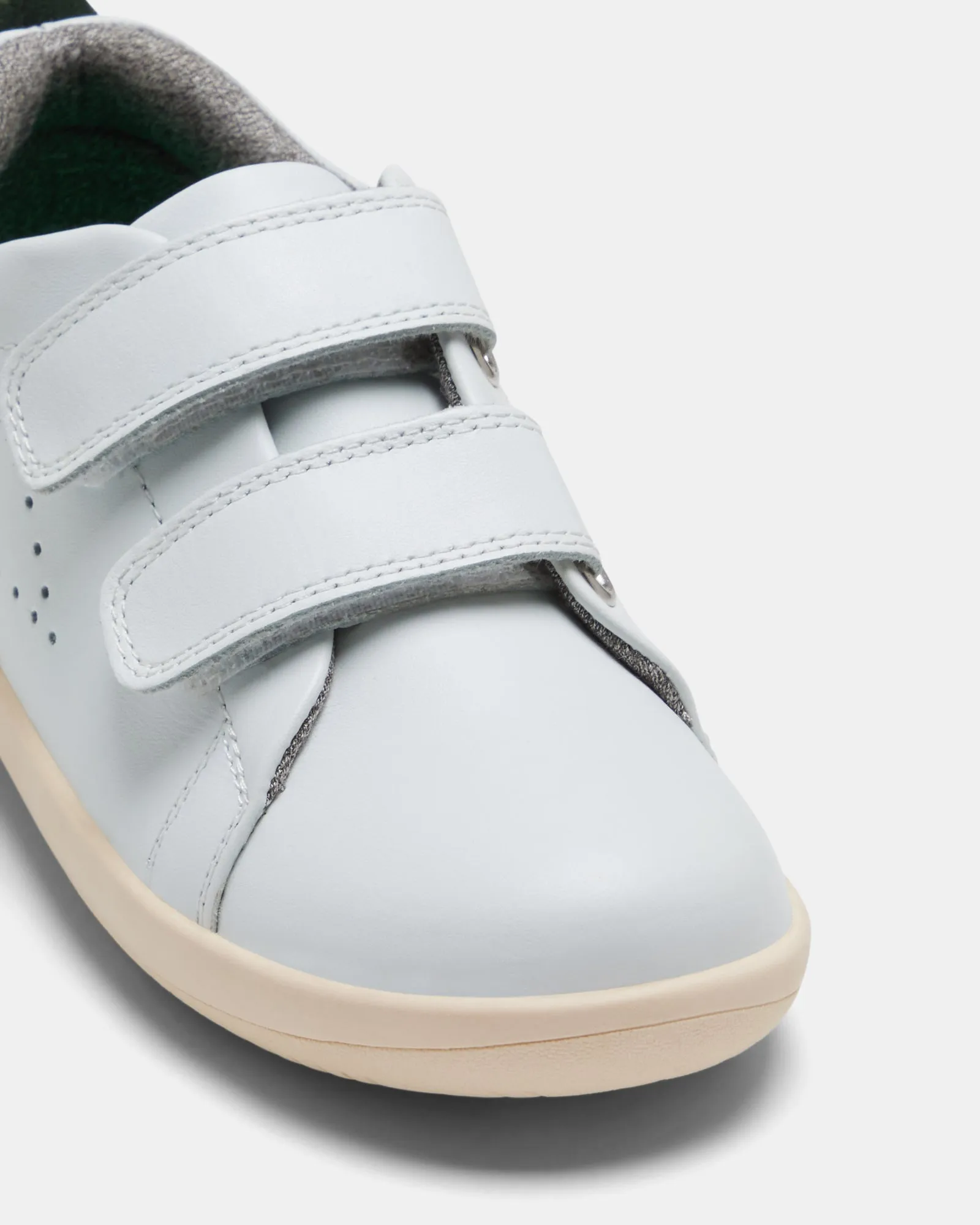 Kid  Grass Court Bloom White/Forest