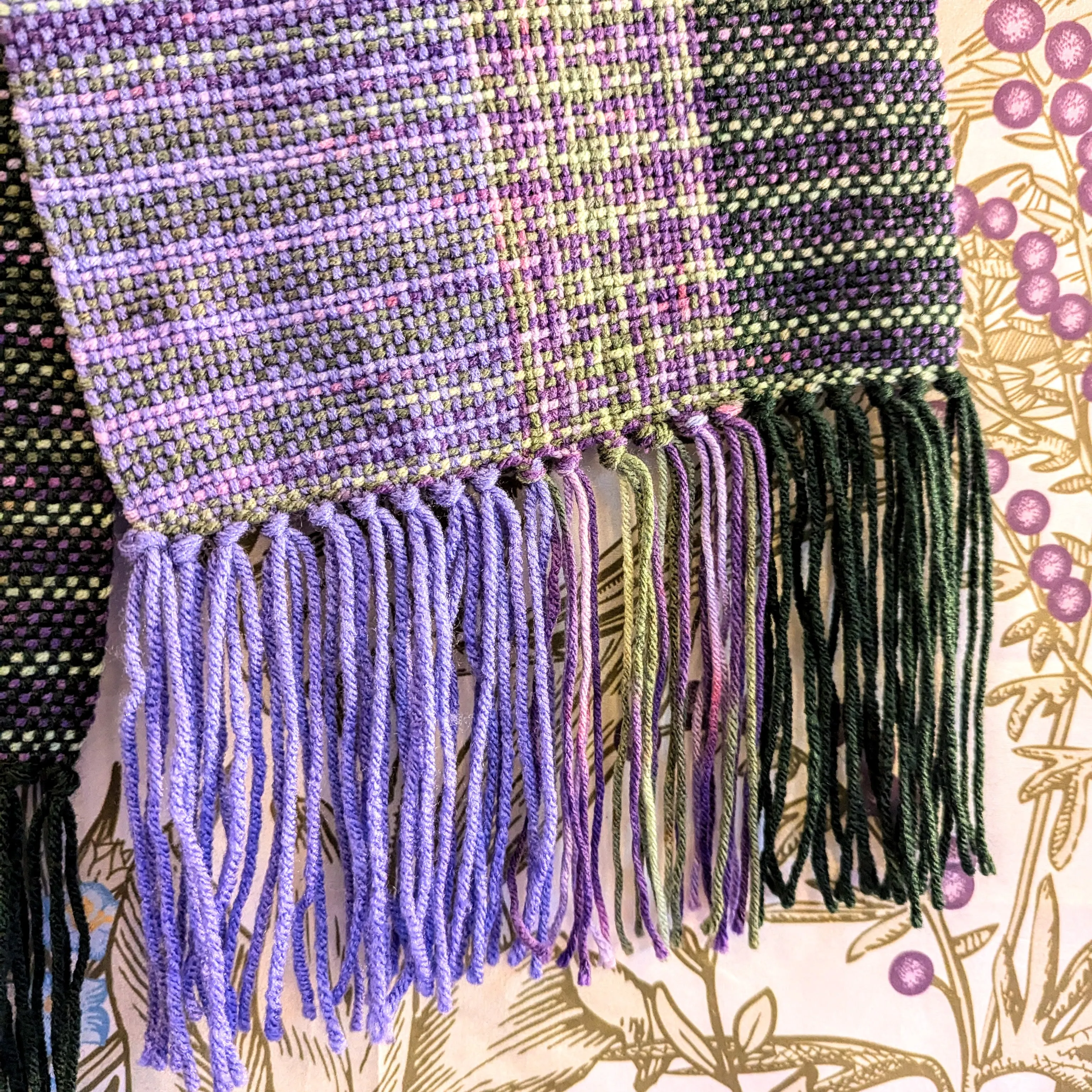Martha's Vineyard Grapes Hypoallergenic Scarf