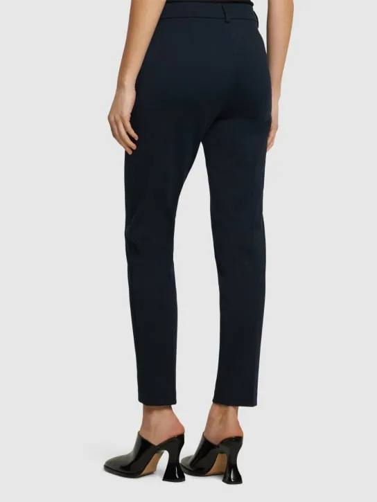 Max Mara   Farad jersey straight pants 