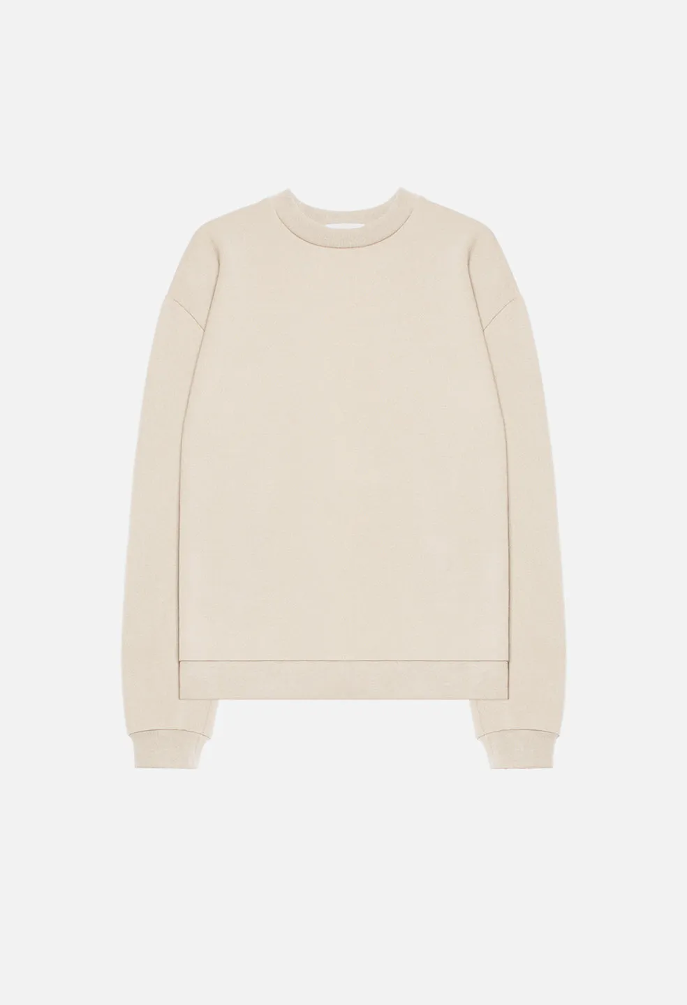 Oversized Crewneck Pullover / Clay