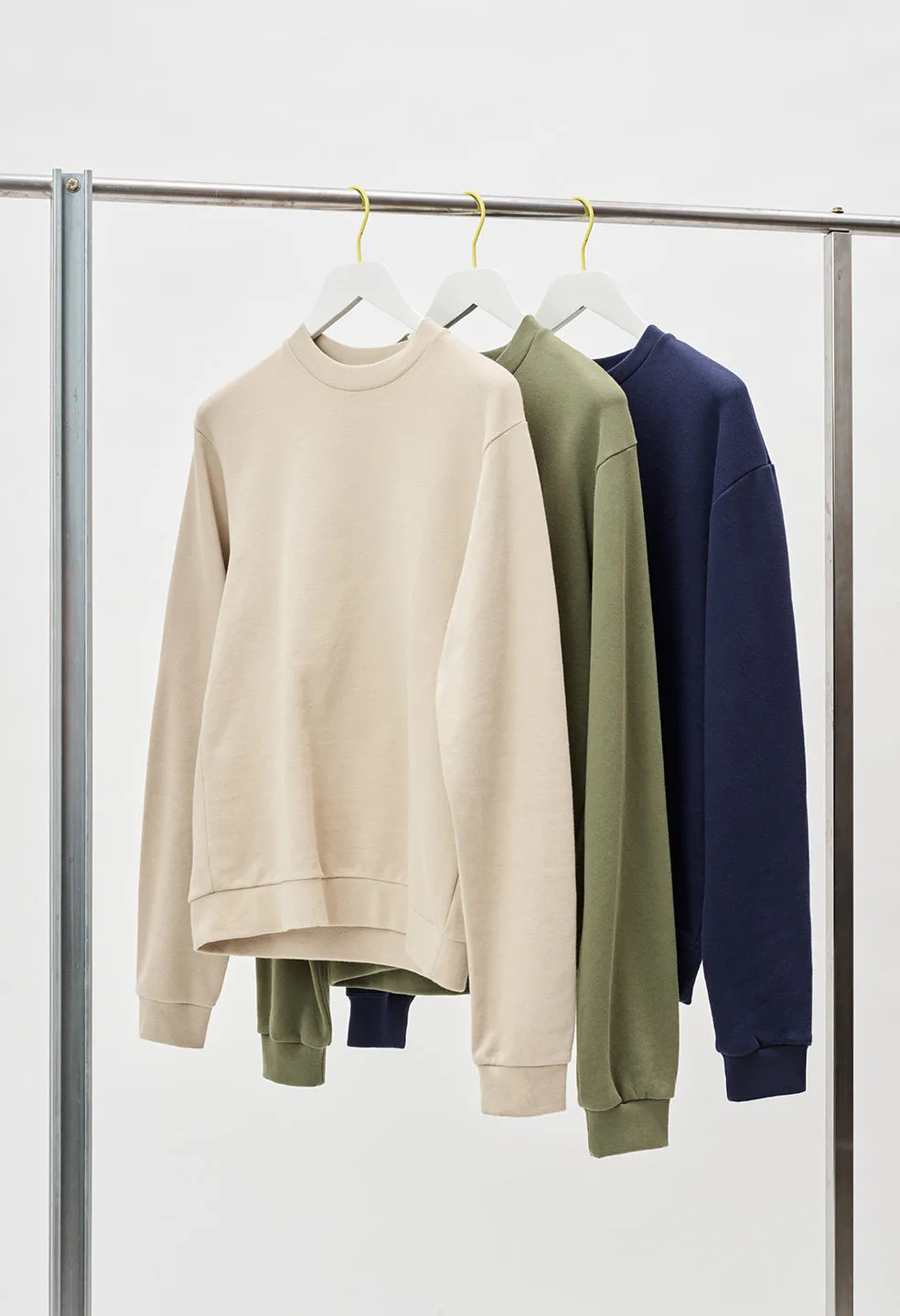 Oversized Crewneck Pullover / Clay