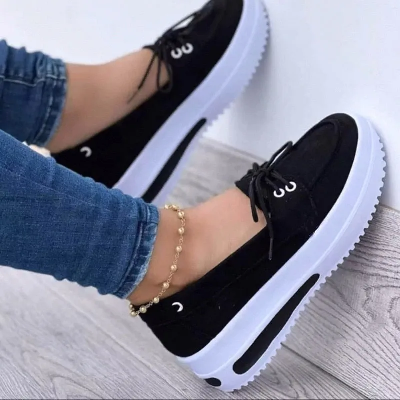 Sonicelife  Size 43 Hemp Rope Woven Platform Shoes Women Bow Slip-on Casual Shoes 2024 Spring White Pink Yellow Shoes zapatos de mujer