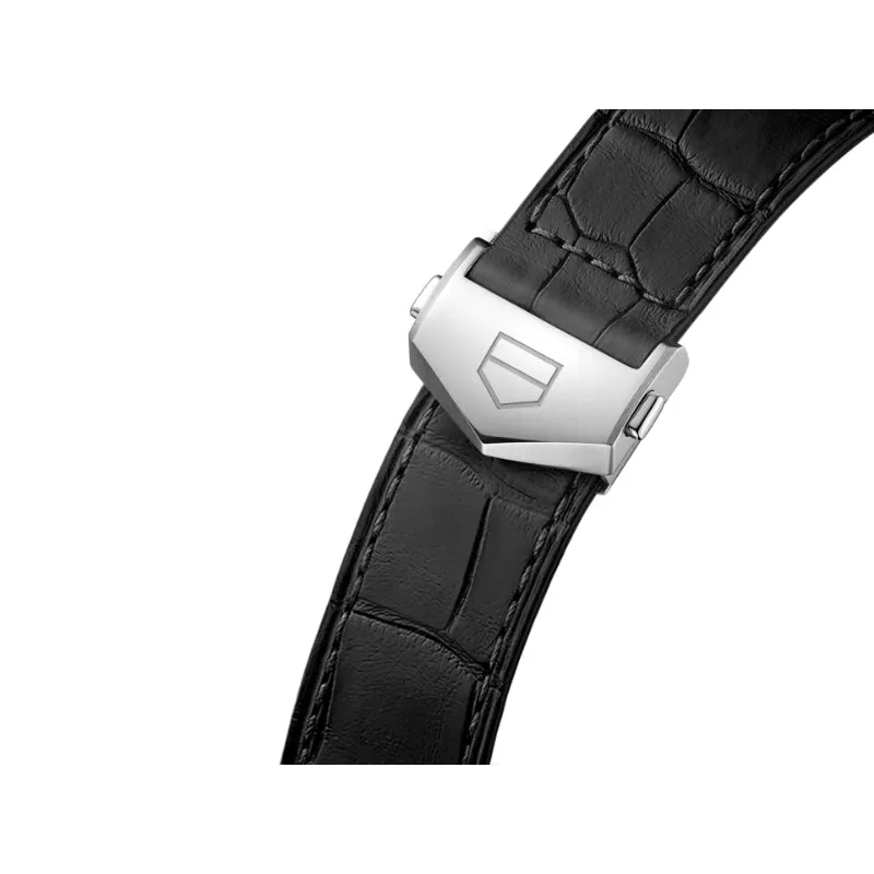 Tag Heuer Carrera 39mm Automatic Date- Silver/Black