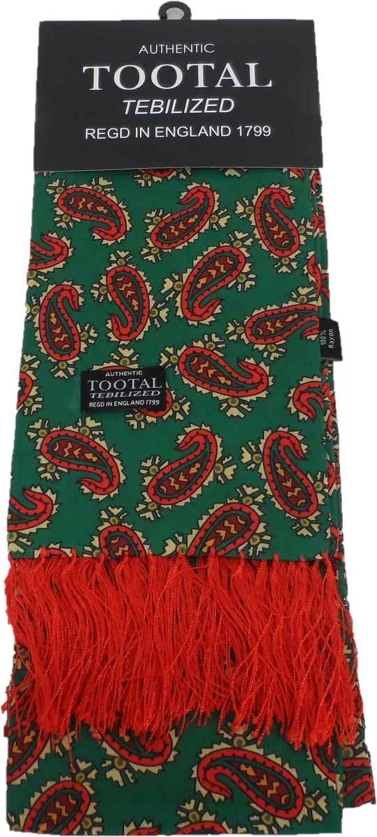 Tootal Mens Tebilized 100% Rayon Printed Scarf