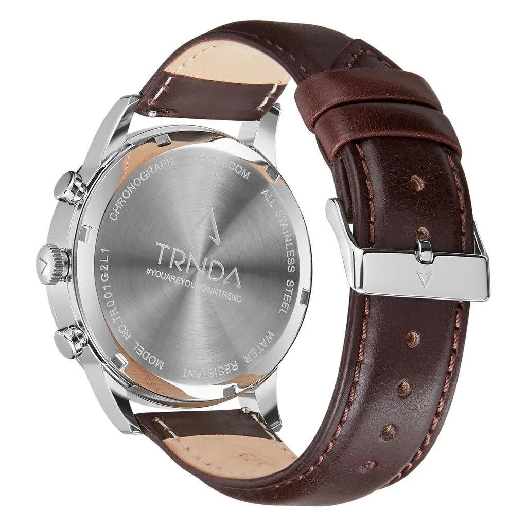 Trnda Stainless Steel Chronograph Men's Watch TR001G2L1-A13BR