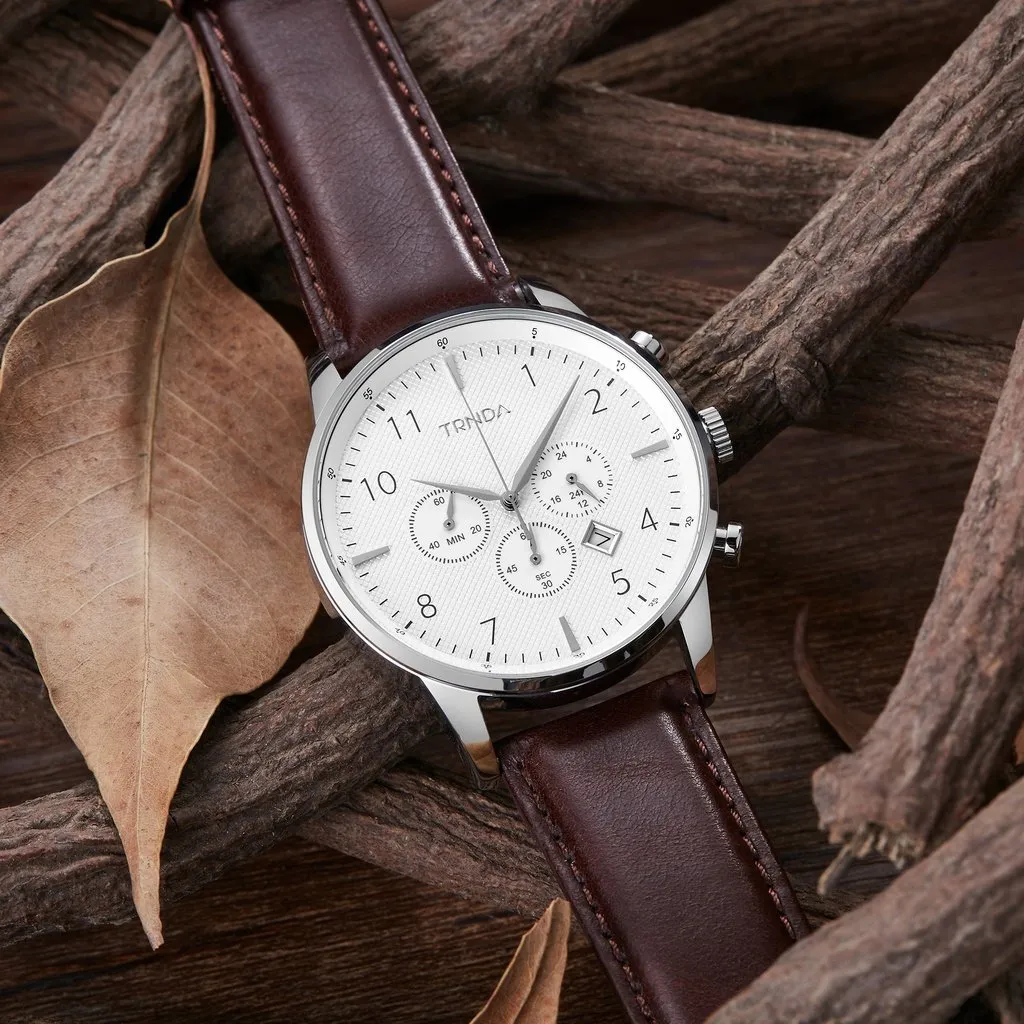 Trnda Stainless Steel Chronograph Men's Watch TR001G2L1-A13BR
