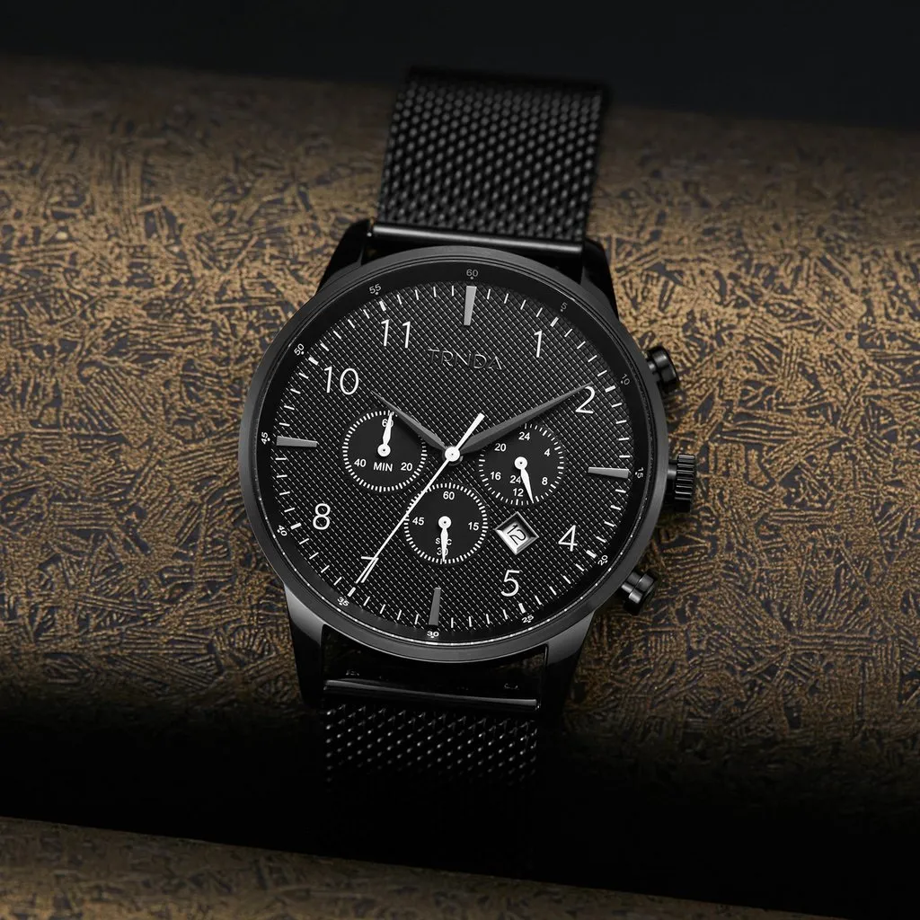 Trnda Stainless Steel Chronograph Men's Watch TR001G2M6-A5B