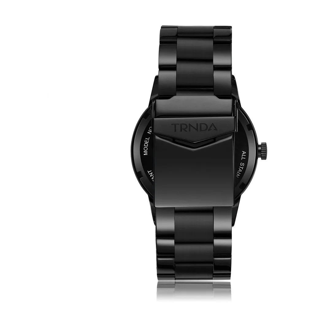 Trnda Stainless Steel Men's Watch TR002G5S6-B11B