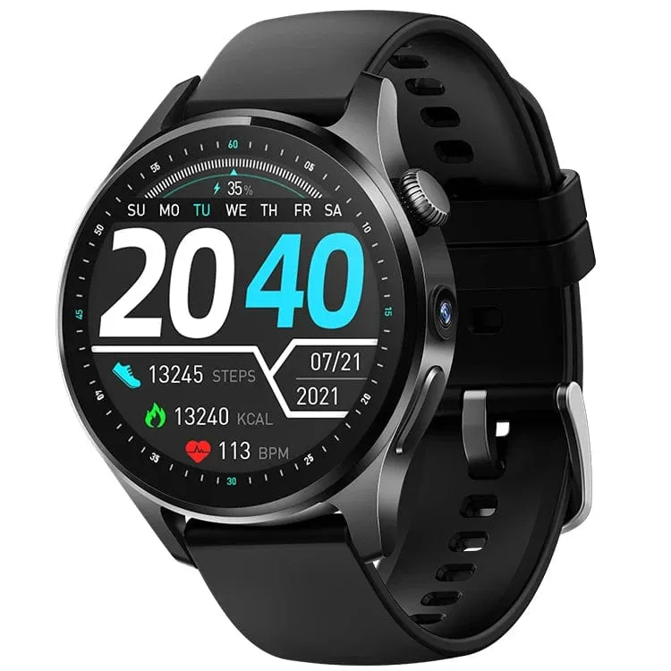 VALDUS 4G Android Phone Smart Watch X300 PRO GPS WIFI Dual Camera Womens Mens X300 PRO Round Smart watch