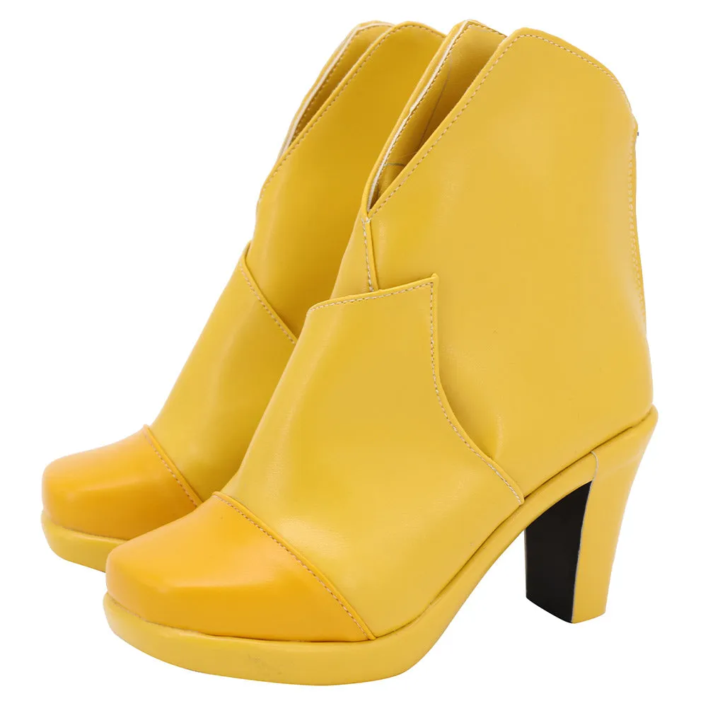 Yes! Pretty Cure 5- Kasugano Urara Cosplay Shoes Boots Halloween Costumes Accessory Custom Made